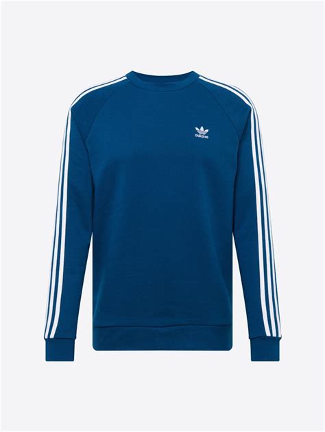 adidas pullover herren blau weiß|Blau .